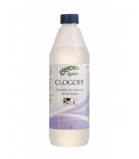 CLOGOFF Remedy for removal of blockages in the sewage system