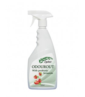 ODOUROUT STRAWBERRY Odor remover with probiotic