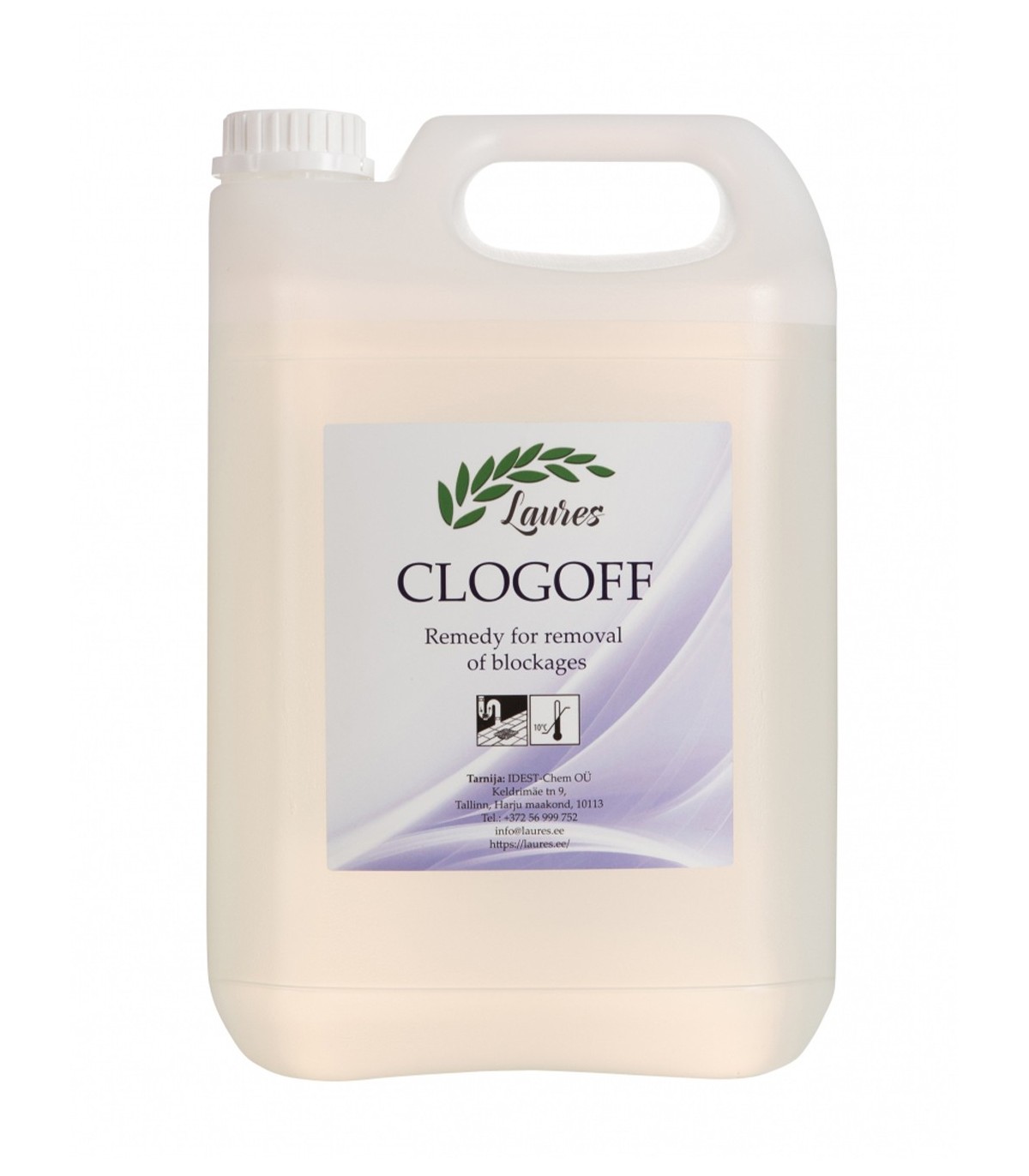 CLOGOFF Kanalisatsiooniummistuste avaja-Laures.