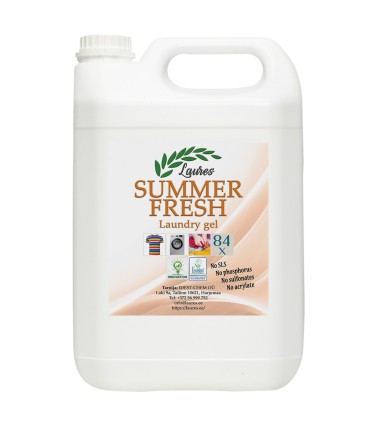 SUMMER FRESH Гель для стирки на основе зеленого мыло-Laures.