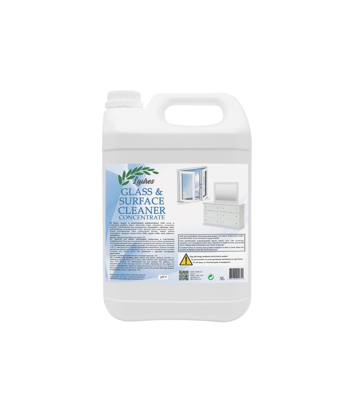 Buy GLASS & SURFACE CLEANER CONCENTRATE A product for cleaning glass